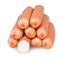 HSH Hydinové eso párky vákuovo balené chlad. váž. cca 2 kg