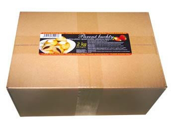 Parené buchty jahodové mraz. 27 x 75 g