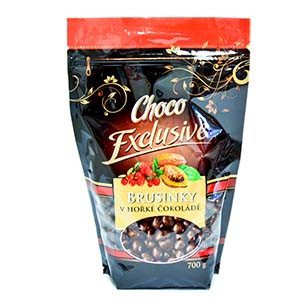 Brusinky v horkej čokoláde 700 g