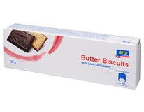 aro Maslové sušienky s mliečnou čokoládou 1x125 g
