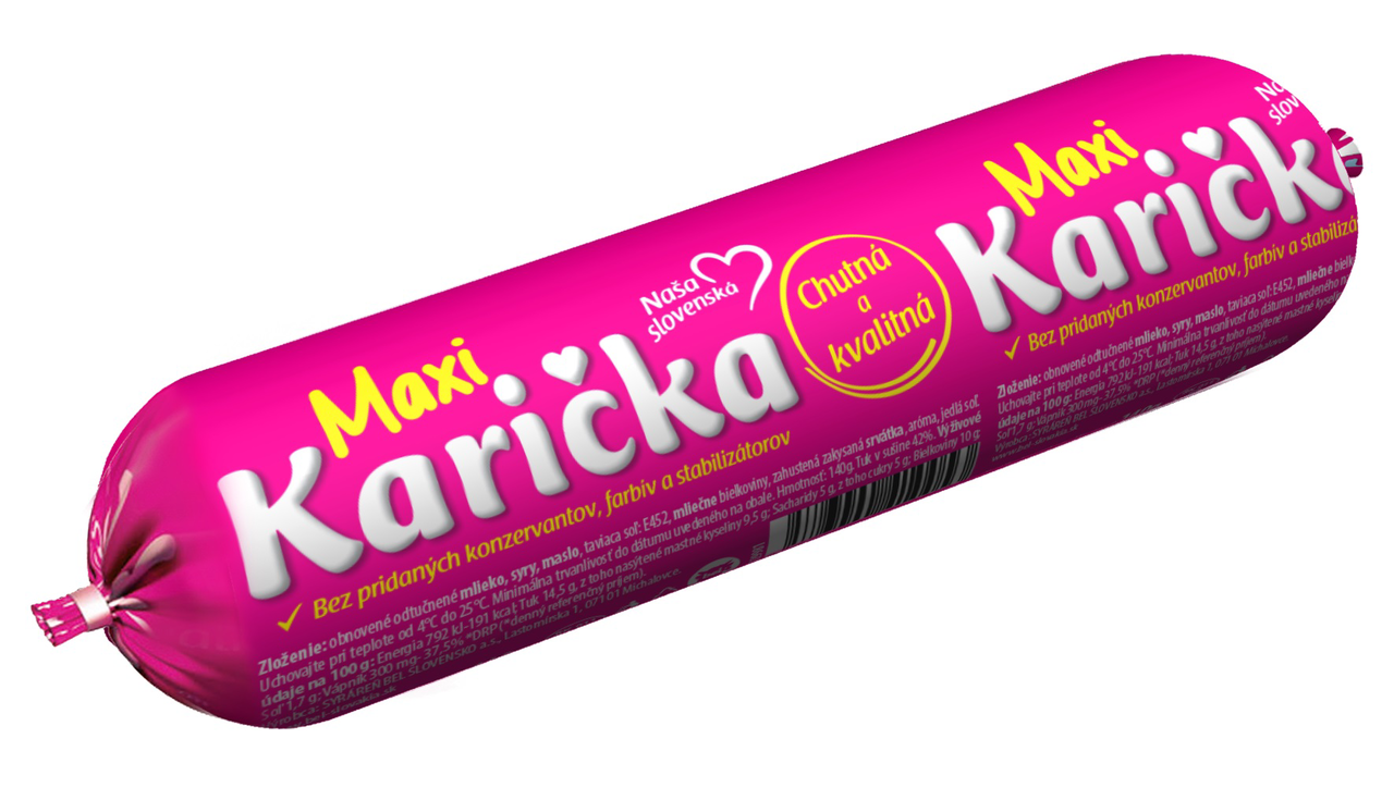 Karička Maxi tavený syr črievko chlad. 3 x 140 g