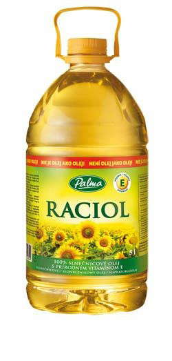 Palma Raciol slnečnicový olej 5 l