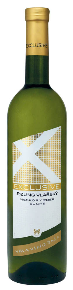 VILLA VÍNO RAČA Exclusive Rizling vlašský neskorý zber 750 ml