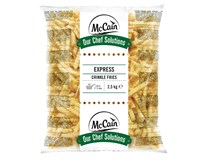 McCain Express Crinkle hranolky mraz. 1x2,5 kg