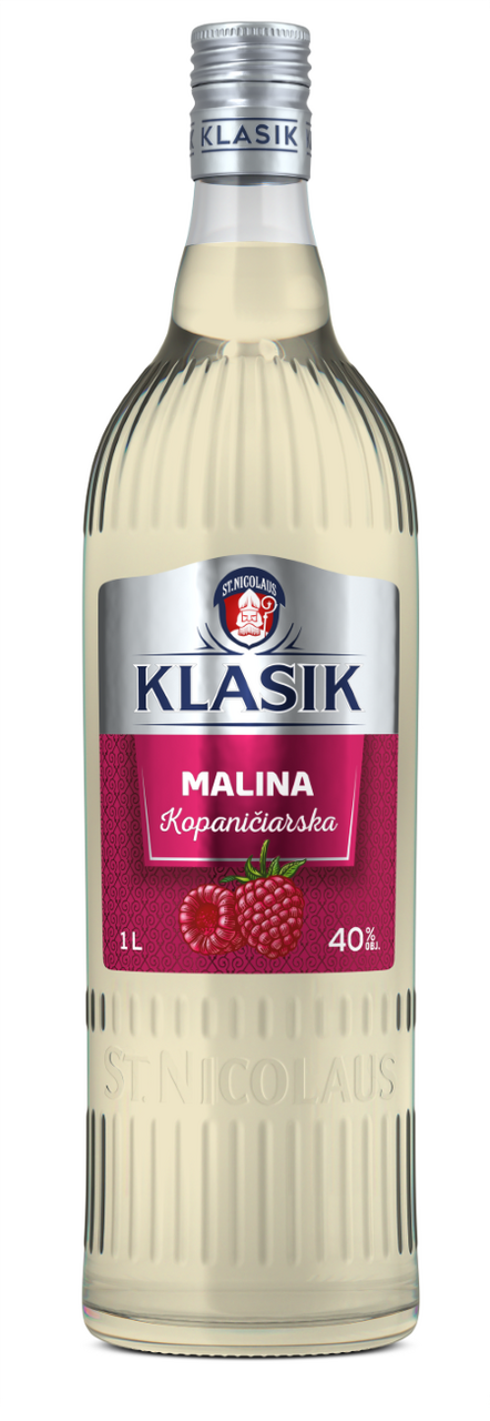 ST. NICOLAUS Klasik Kopaničiarska malina 40% 1 l