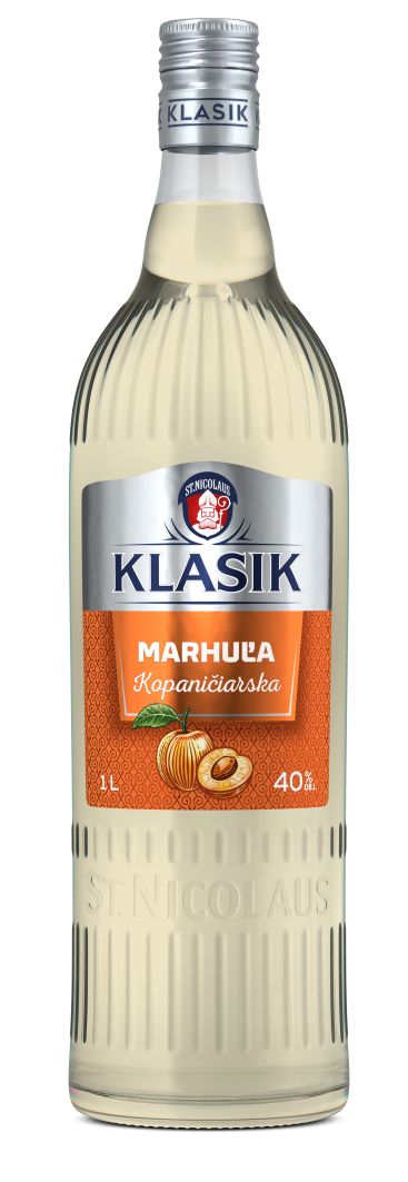 ST. NICOLAUS Klasik Kopaničiarska marhuľa 40% 1 l