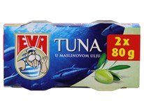 EVA Tuniak olivový olej 2x80 g