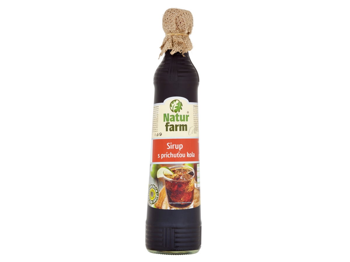 Natur farm Ovocný sirup s príchuťou kola 6 x 700 ml