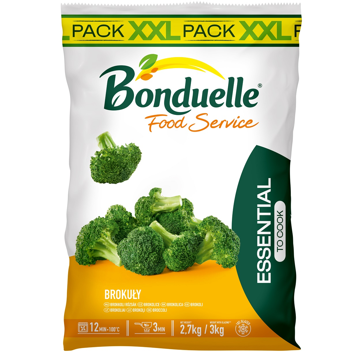 Bonduelle Brokolica mraz. 2,7 kg