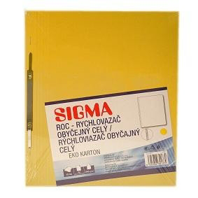 SIGMA Dosky rýchloviazače ROC žlté 10 ks