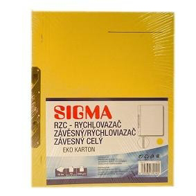 SIGMA Dosky rýchloviazače RZC žlté 10 ks