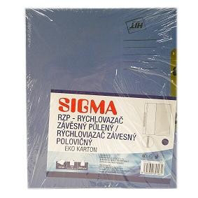 SIGMA Dosky rýchloviazače RZP modré 10 ks