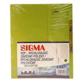 SIGMA Dosky rýchloviazače RZP zelené 10 ks