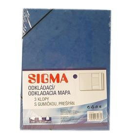 SIGMA Odkladacia mapa (dosky) 253 prešpán modré 5 ks