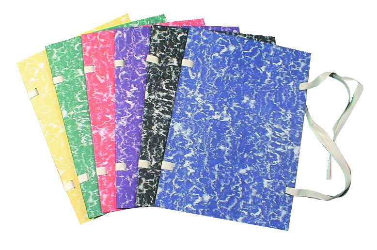 SIGMA Dosky spisové so šnúrkou mix farieb 10 ks