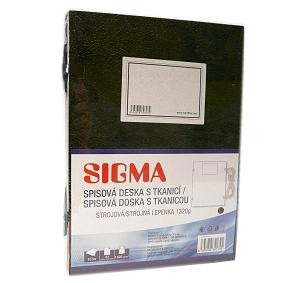 SIGMA Dosky spisové so šnúrkou čierne 10 ks