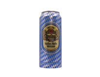 Tucher pivo svetlé kvasinkové 5,2% 1x500 ml vratná plechovka