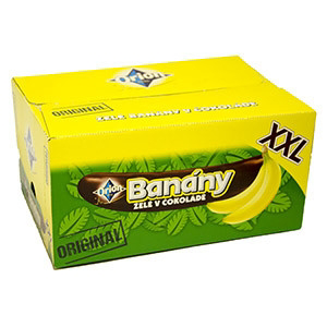 Orion Banány v čokoláde XXL 48 x 60 g