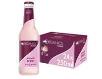 Red Bull Organics Berry ovocná limonáda 24x250 ml SKLO
