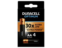 Batérie Optimum AA Duracell 4ks