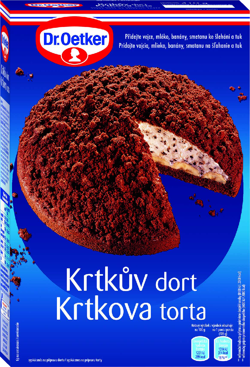 Dr. Oetker Krtkova torta 435 g