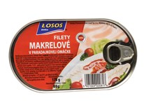 Losoś Filety makrelové v paradajkovej omáčke 1x175 g