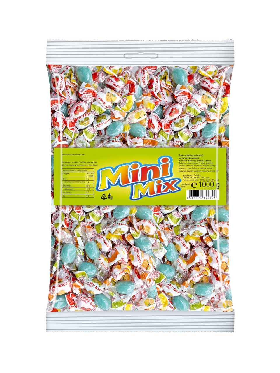 Mini mix cukríky 1 kg