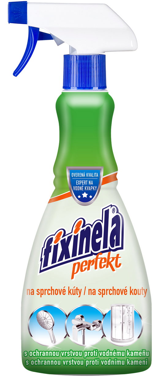 FIXINELA Perfekt Sprchový kút čistiaci prostriedok 2 x 500 ml