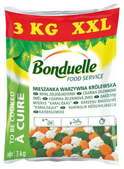 Bonduelle Cisárska zeleninová zmes mraz. 3 kg