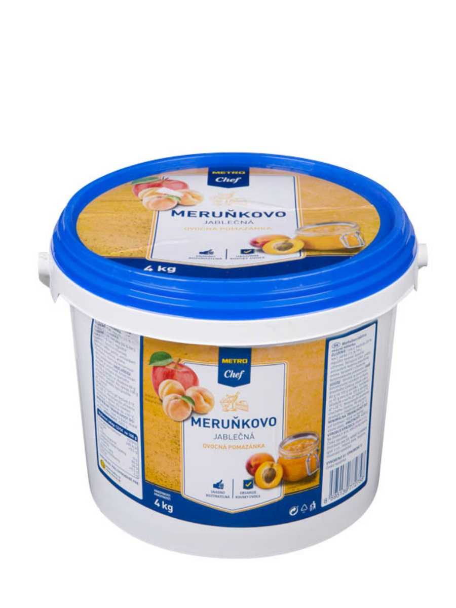 METRO Chef Marhuľovo-jablková ovocná nátierka / džem 4 kg