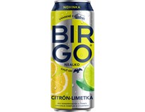 BirGo pivo nealkoholické citrón-limetka 4x500 ml vratná plechovka