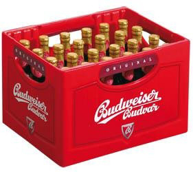 BUDVAR pivo 12° 24 x 330 ml SKLO