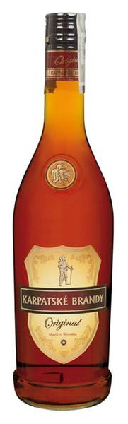 KARPATSKÉ BRANDY original 36% 700 ml