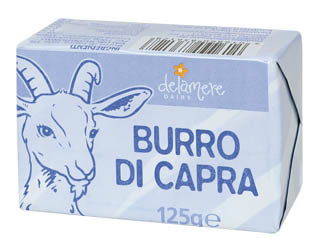 DELAMERE Burro di Capra kozie maslo slané 80 % chlad. 125 g