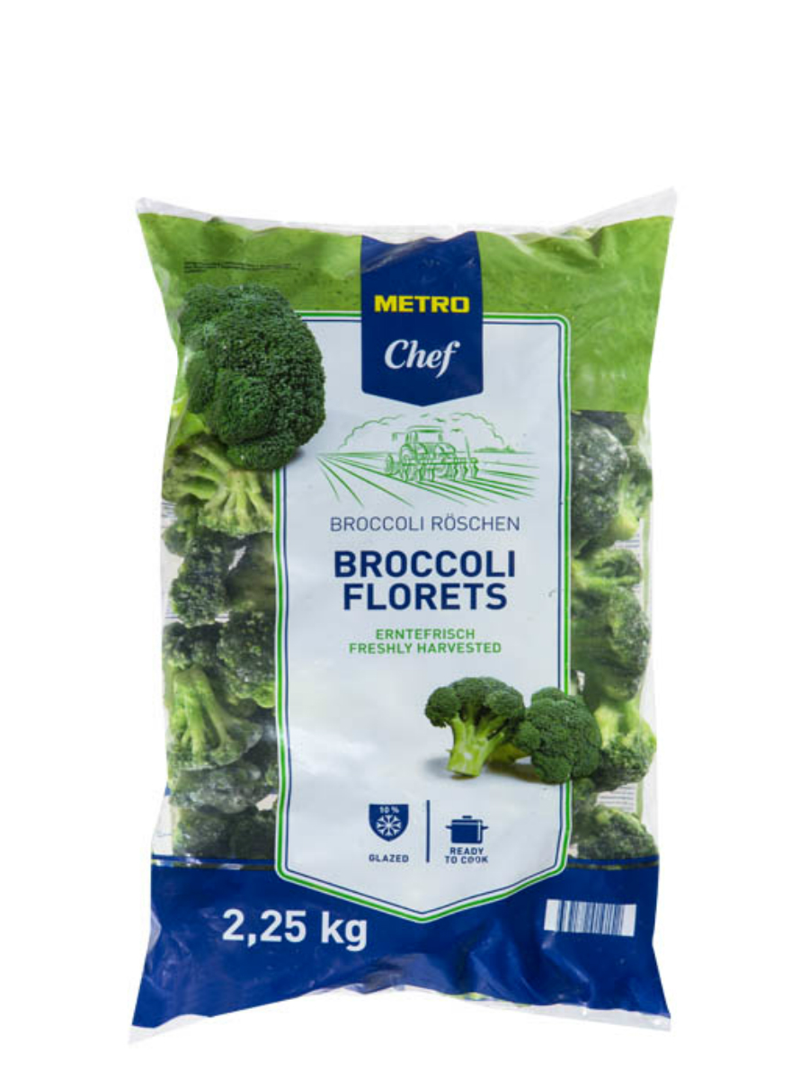 METRO Chef Brokolica 40/60 mraz. 2,25 kg