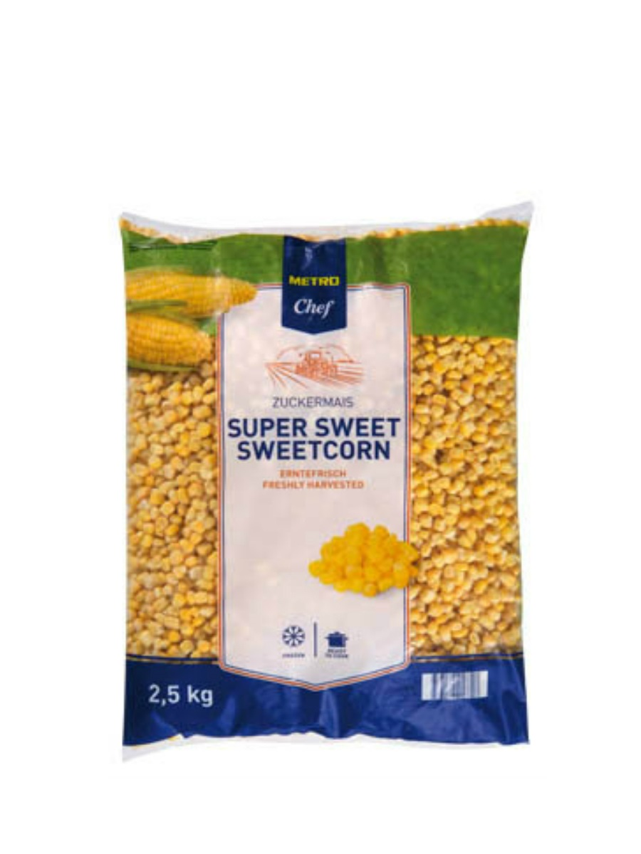METRO Chef Kukurica Supersweet mraz. 2,5 kg