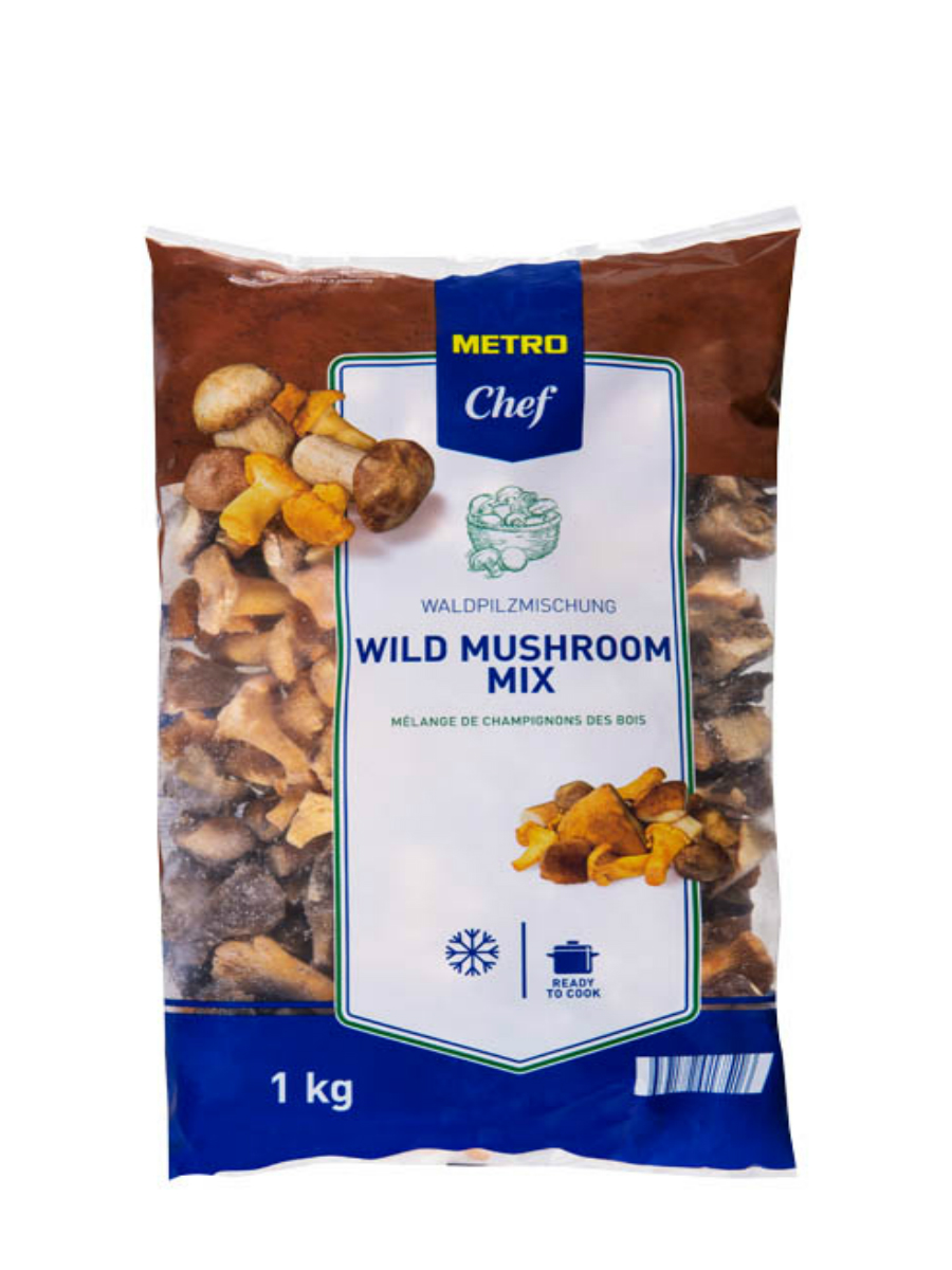 METRO Chef Zmes lesných húb mraz. 1 kg