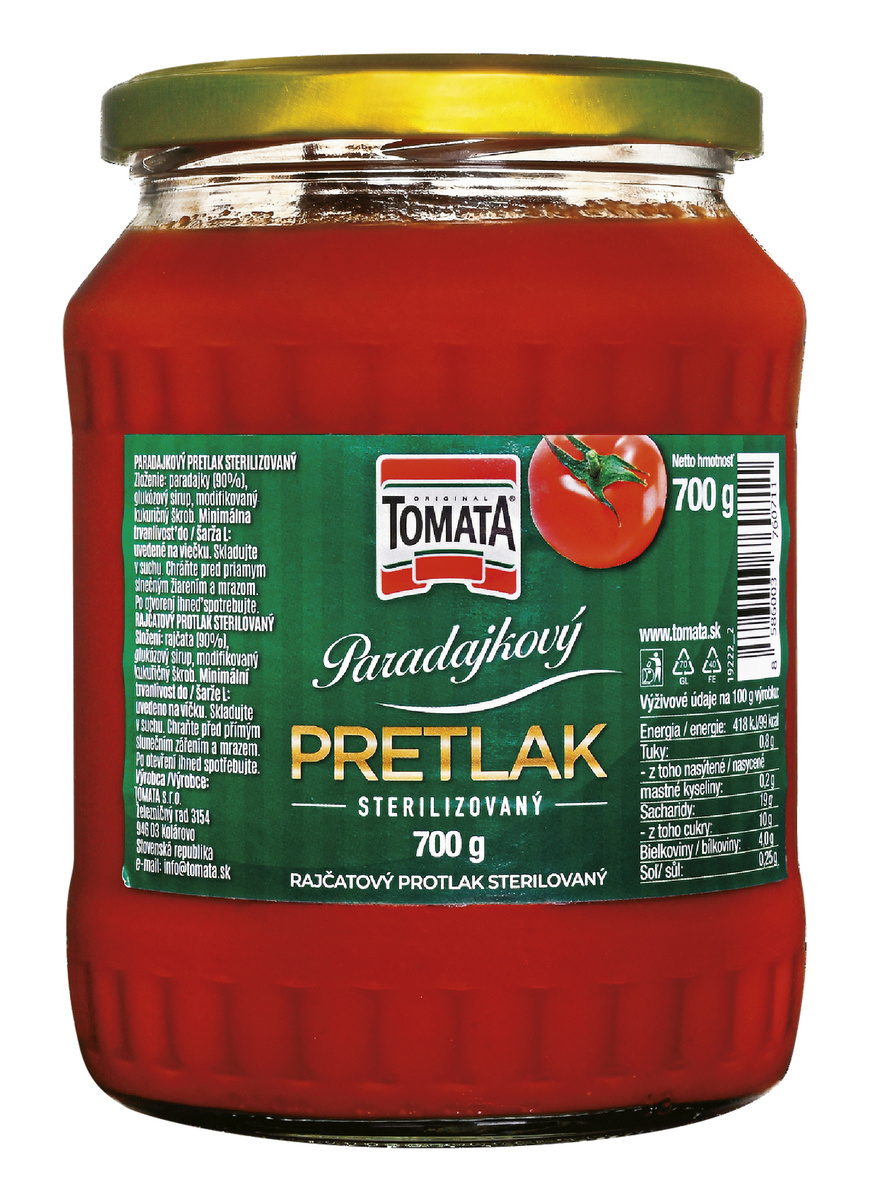 Paradajkový pretlak 700 g