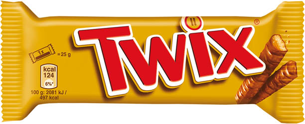 Twix sušienka s karamelom v ml. čokoláde 30 x 50 g