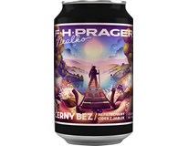 F.H.Prager Cider nealkoholický nefiltrovaný čierna ribezľa 6x330 ml vratná plechovka