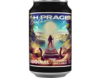 F.H.Prager Cider originál nealkoholický nefiltrovaný 6x330 ml vratná plechovka