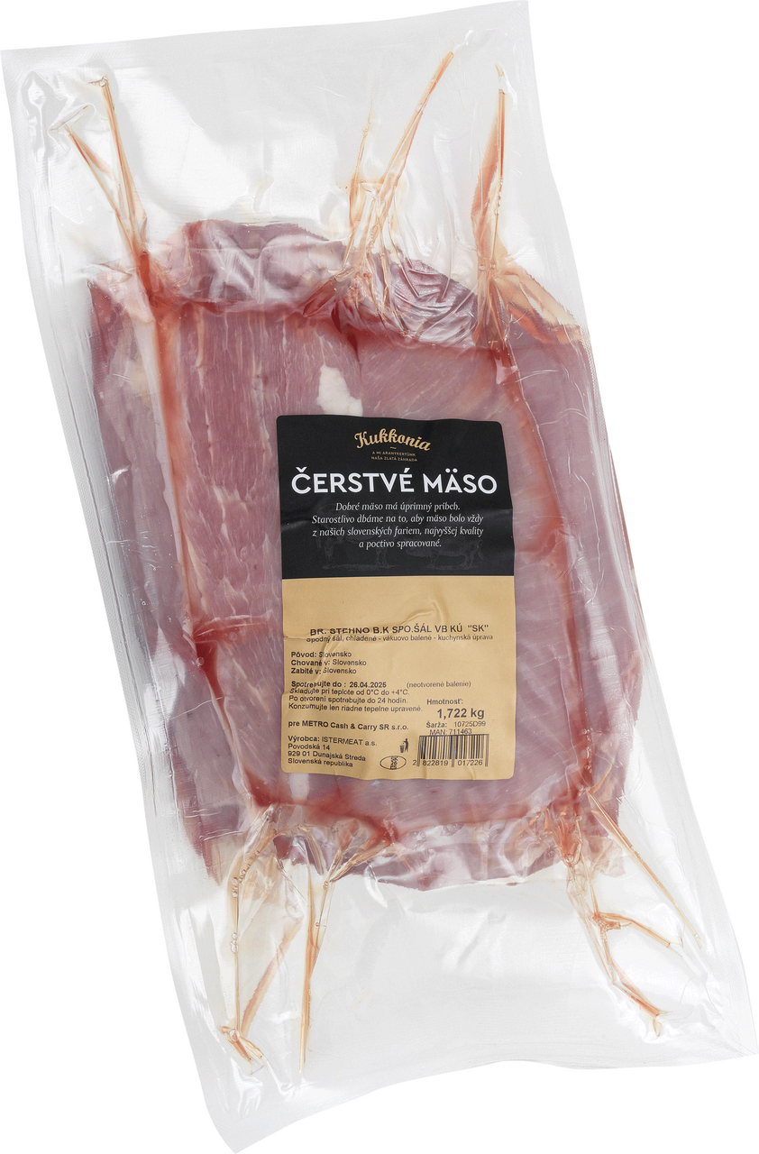 Istermeat Bravčové stehno spodný šál bez kosti SK vákuovo bal. chlad. váž. cca 1,5 kg