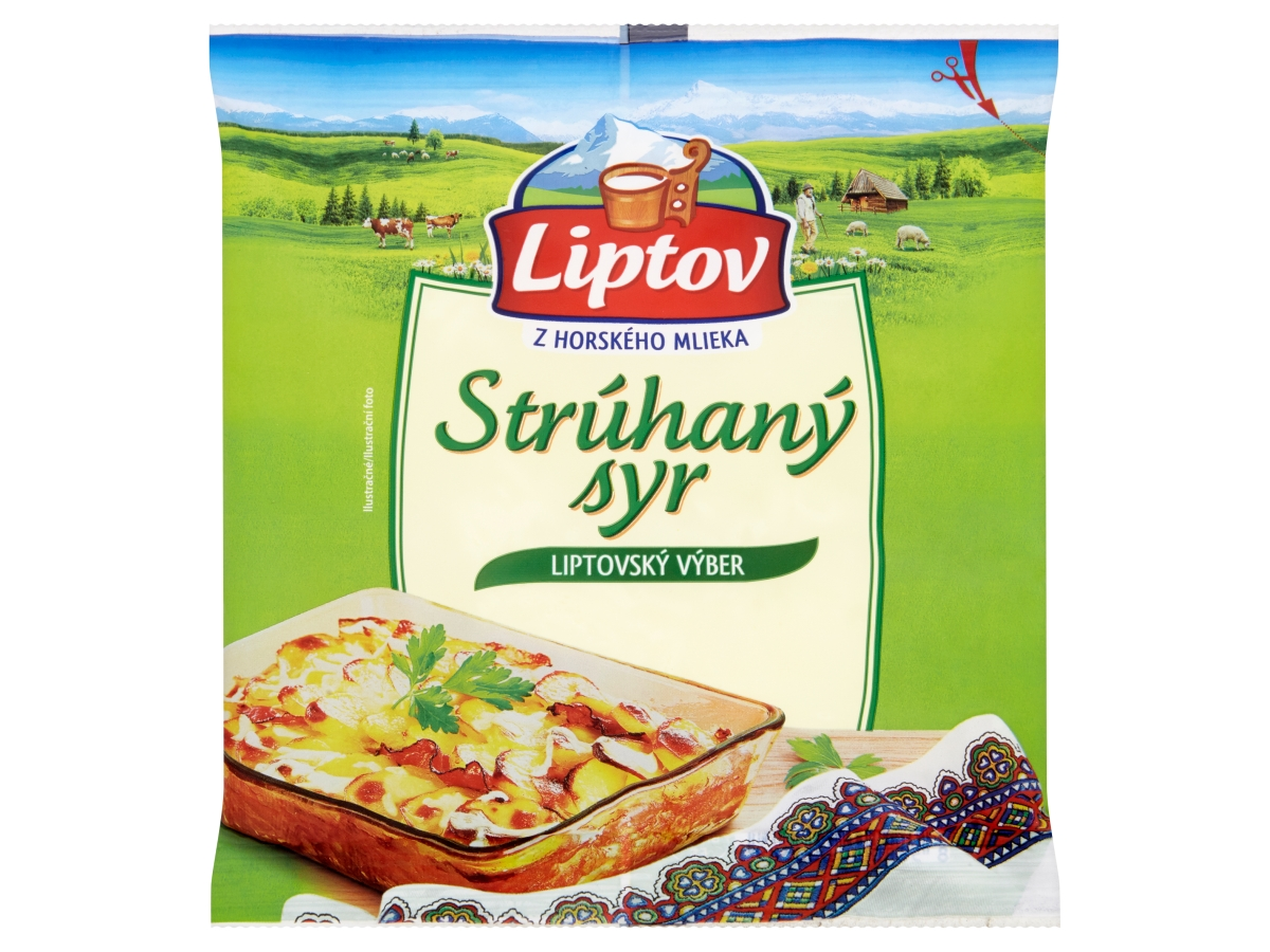 LIPTOV Strúhaný syr chlad. 120 g