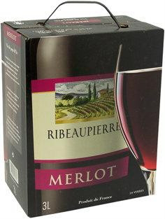 RIBEAUPIERRE Merlot 3 l bag in box