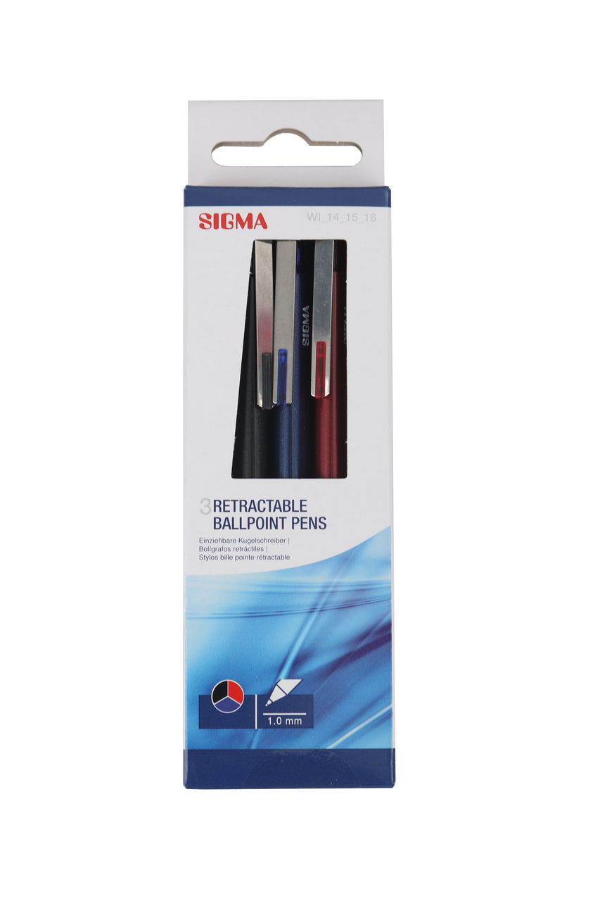 SIGMA Pero guličkové mix 3 ks