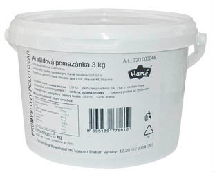 Hamé Dobrá náplň arašidová pomazánka 3 kg