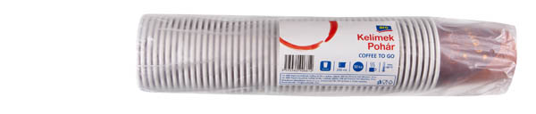 aro Pohár espreso gold papierový 200 ml 50 ks