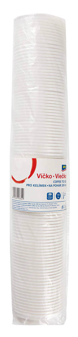 aro Viečko na papierový pohár 100 ks