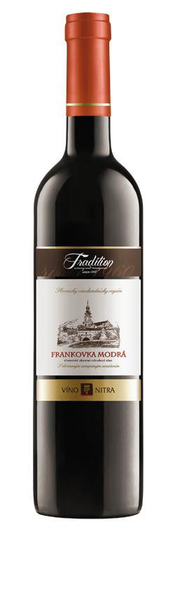 VÍNO NITRA Frankovka modrá Tradition 750 ml