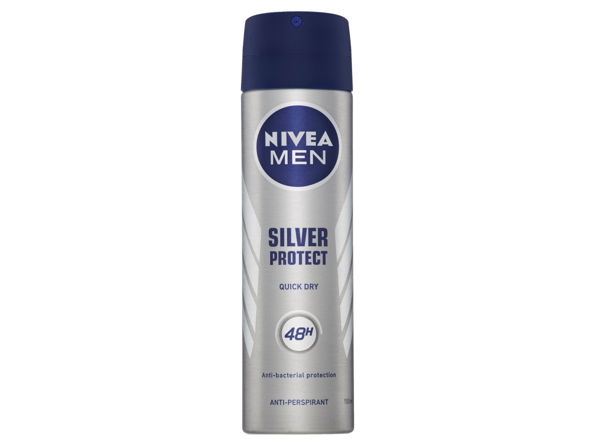 NIVEA Men Silver Protect antiperspirant sprej pánsky 150 ml